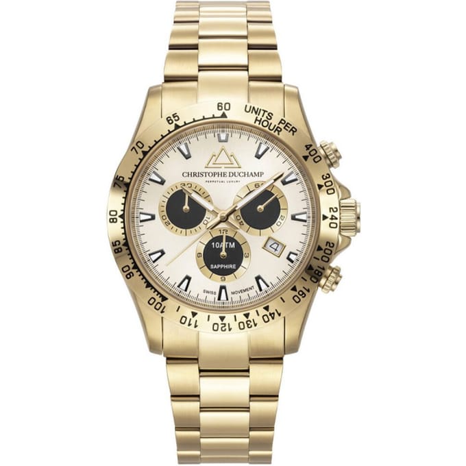 Christophe Duchamp Grand Mont CD7101-8 Heren Horloge 42mm 10 ATM