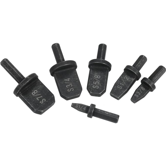 6 stuks Swaging Tool Drill Bit Set Tube Pipe Expander voor Airconditioning Koeling HVAC 6pcs