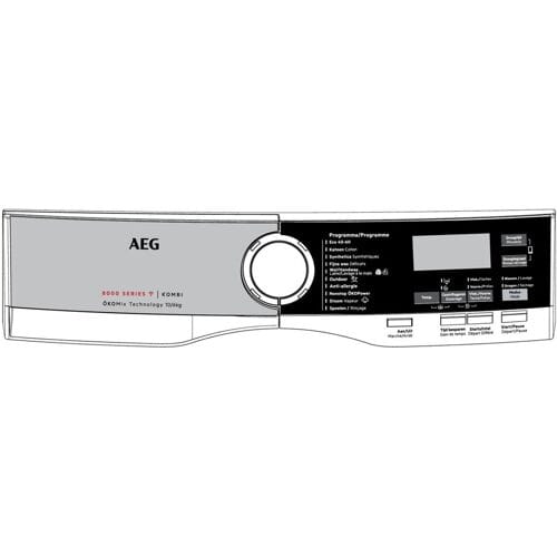 AEG controlepaneel, wit, AEG 140212501013
