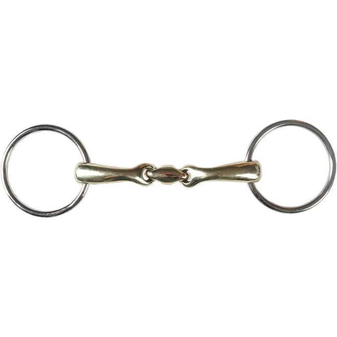 2 ring bit voor dubbelgebroken paarden HORKA Anatomic