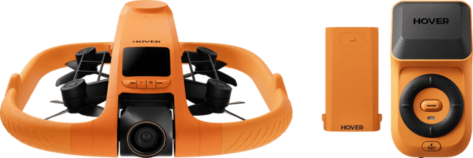 Hoverair HOVERAir AQUA Standard Drone (quadrocopter) Luchtfotografie Oranje, Zwart