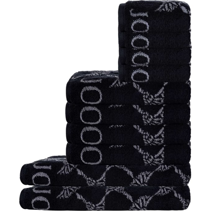 JOOP! Handdoek Een maat, 50x100 Set van 10
