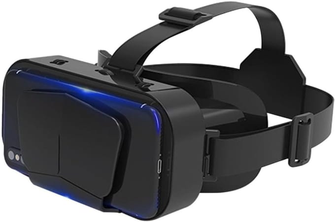 Core® Virtual Reality Bril - VR Bril - VR Glasses - voor Telefoon - Blauw - 18cm x 15cm x 10cm