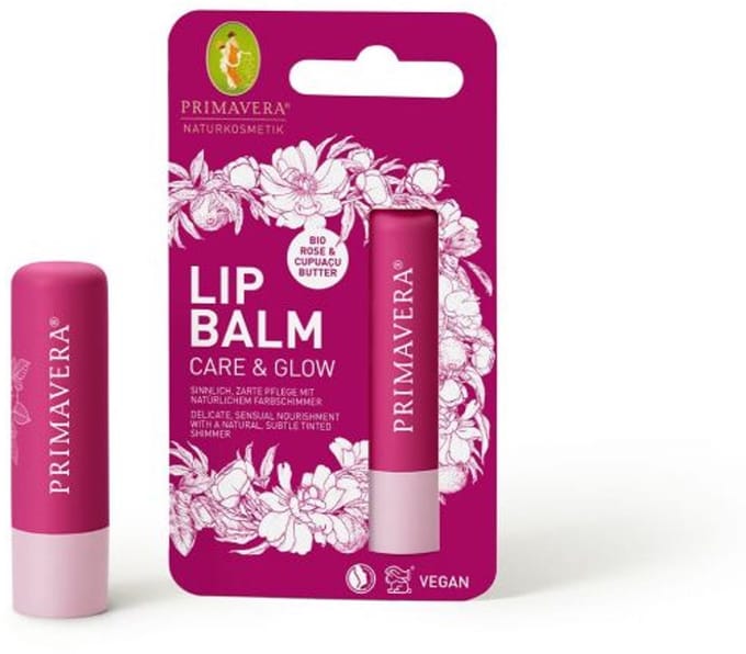 Primavera Lipbalm care & glow bio 4.7 Gram