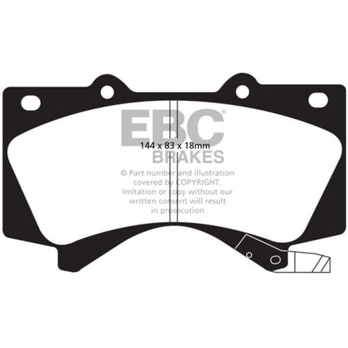 Remblokken tunen EBC BRAKES DP51815NDX