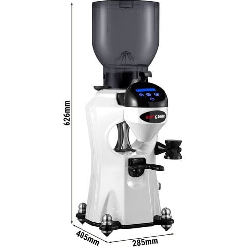 GGM Gastro Kaffeemühle - 2kg - 45dB - Mit automatischer Dosierung - Weiß Wit
