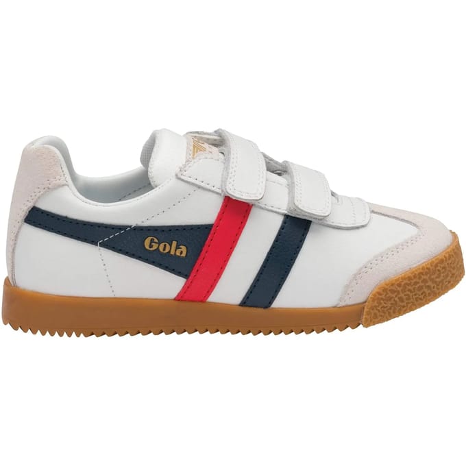 Leren sneakers voor kinderen: Harrier Leather Strap