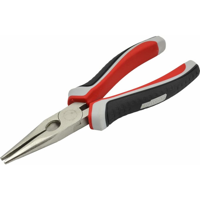 Verlengde Telefoon Tang Recht 160mm AW - Precisie en Grip