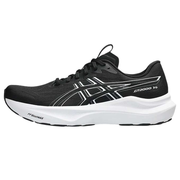 Asics GT 2000 14 Noir Blanc Chaussures de Sport Homme 1011C056-001 42.5 white