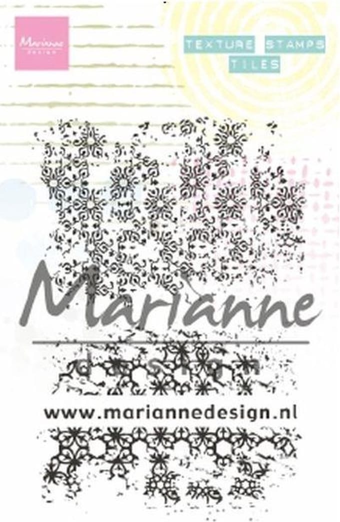 Stempel - Clear stamps - Marianne Design - Texture - Clear stamps - tiles
