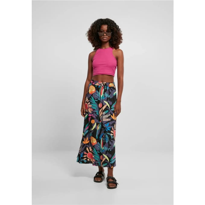 Urban Classics - Rib Crop top - 4XL - Paars