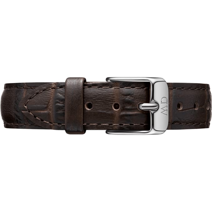 Daniel Wellington DW Strap Leather York 20mm Silver