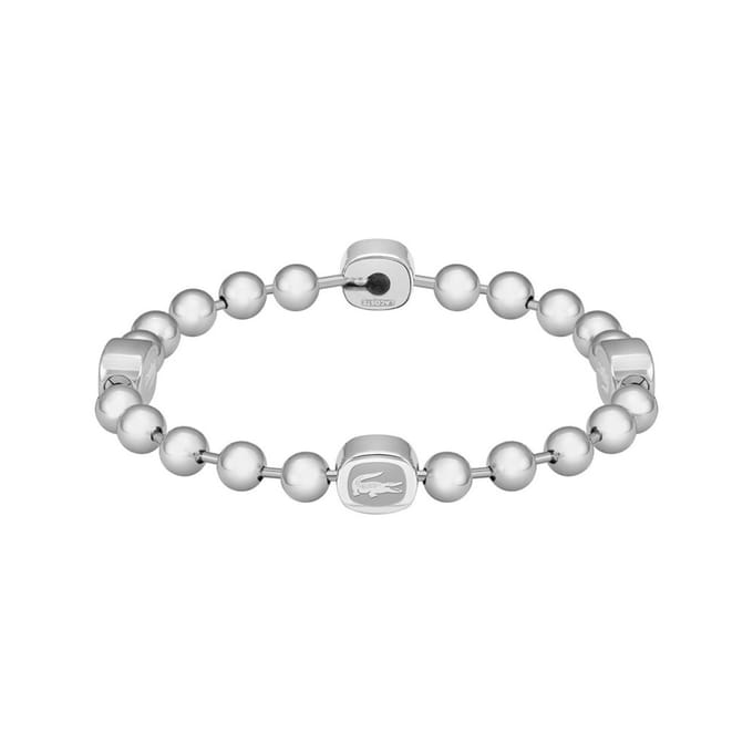 Lacoste - 2040408 - Armband - Heren - zilver - 19cm - VIGOR