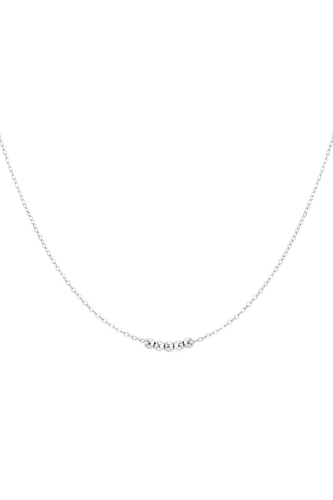 klassieke ketting met balletjes