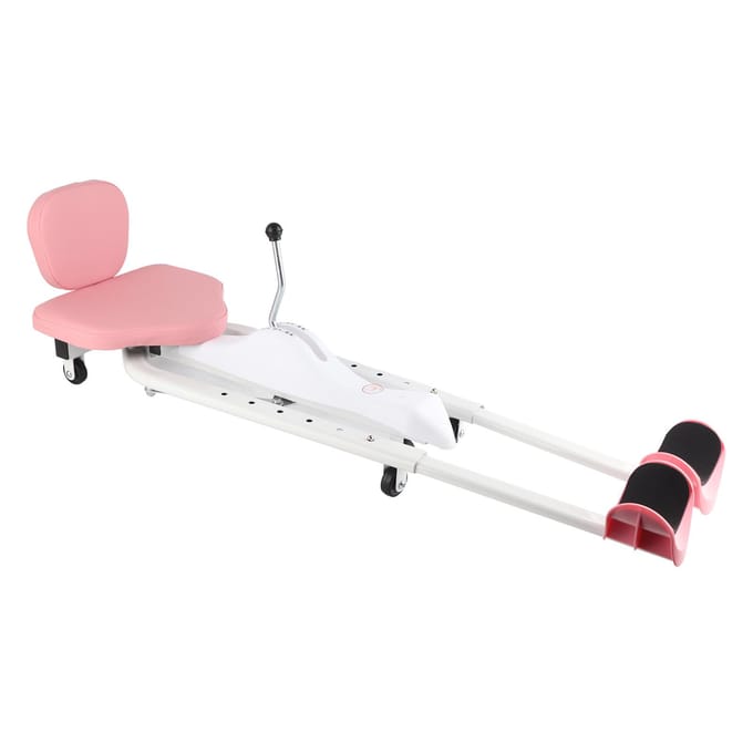 Verstelbare Zware Beenstretcher Splitmachine Met Rolwielen voor Volwassenen Kinderen pink