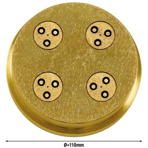 GGM Gastro Nudelformscheibe - Makkaroni Lisci 25mm passend für NMSM20 - Ø 110mm