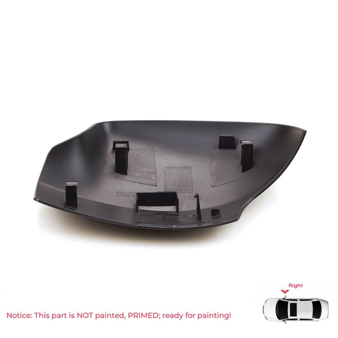 Cache Coque de Rétroviseur Latéral Droit BSP1102-2 963741273R pour Renault Symbol 3