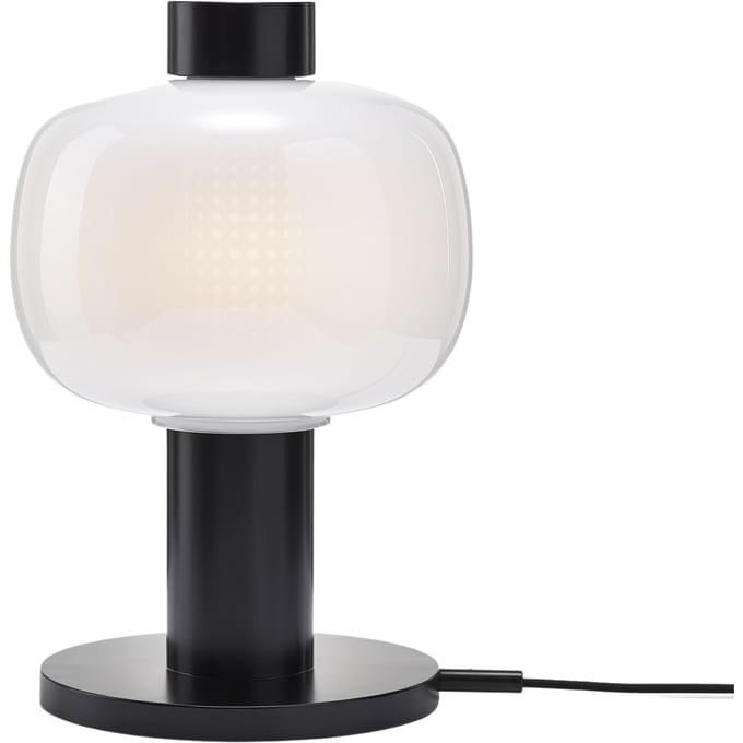 Brokis Bonbori Small Tafellamp - Triplex opaal - zwart
