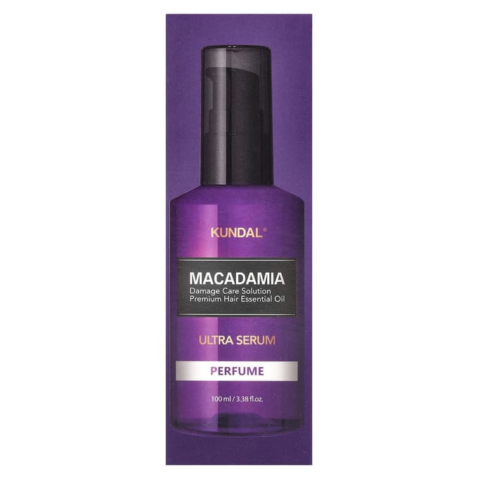 Kundal, Macadamia, Sérum Ultra, Parfum Musc Blanc, 100 ml (3,38 onces liquides) black