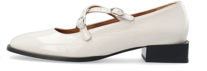 Bianco Mary Jane schoenen BIAESTHER