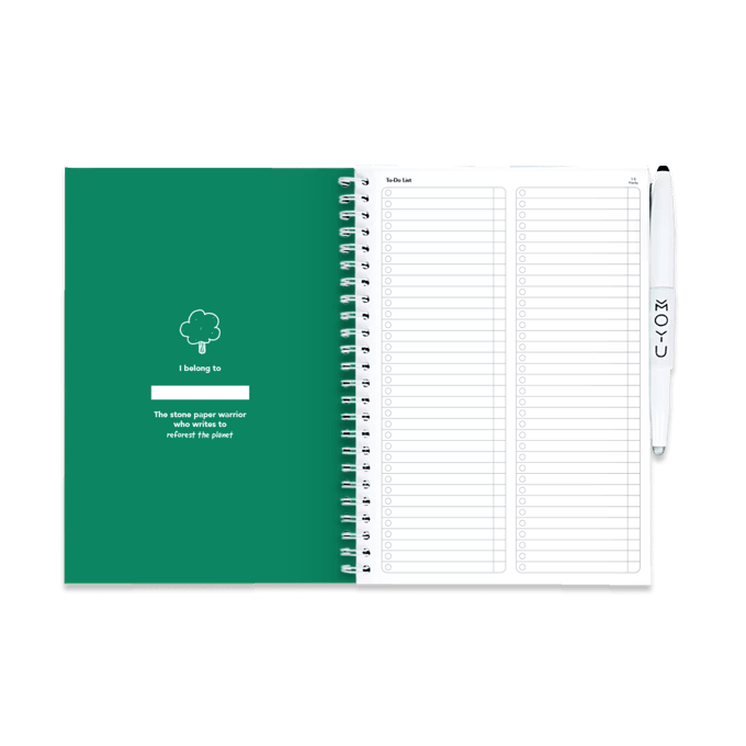 Erasable Agenda A5 - Forest Green - Premium / A5
