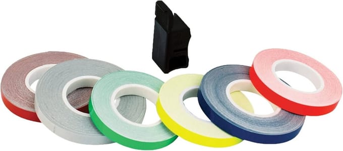 Blauwe Velgband voor Motorfiets - Pasvorm voor 618 Velgen - Tuning & Styling