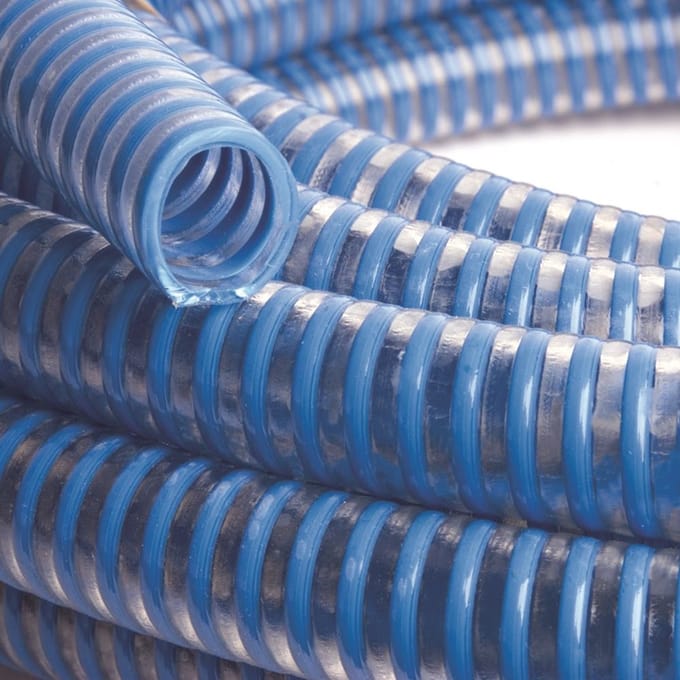 Azur zuigslang 38 x 44 mm, per mtr.