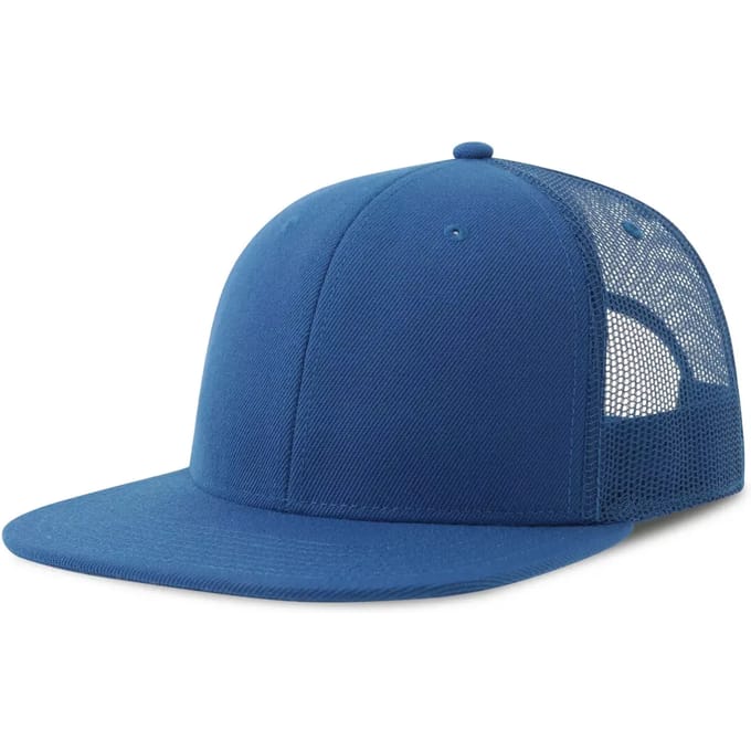 Atlantis Headwear Snap Mesh-S Cap AT686 - ROYAL/ROYAL - One size
