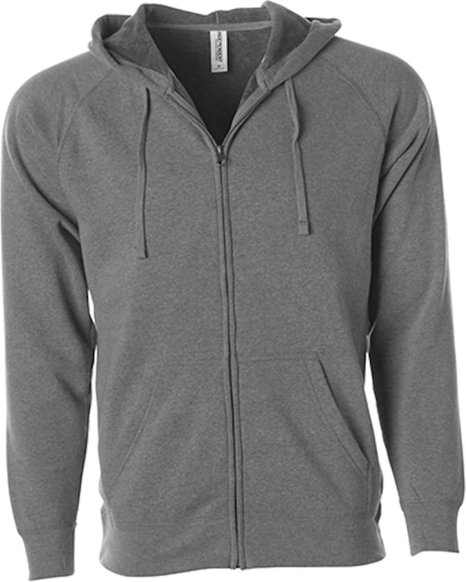 Unisex Midweight Special Blend Zip Hoodie Nickel - L