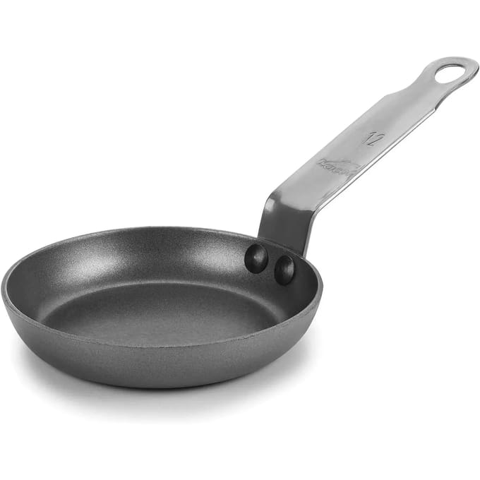 Blini pan van plaatstaal met antiaanbaklaag Lacor 14 cm