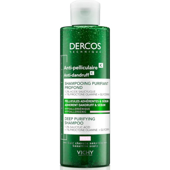 Vichy Dercos K Anti-dandruff (deep Purifying Shampoo)