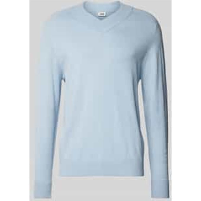 Gebreide pullover met V-hals, model 'Numir'