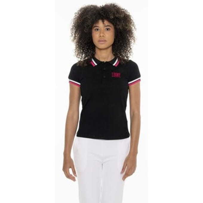 Polo Shirt Korte Mouw Leone 1947 Woman New Basic