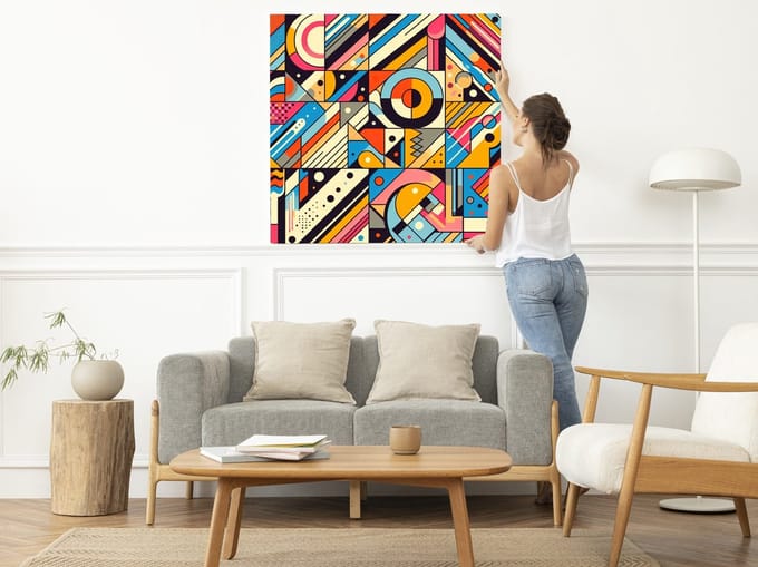 Kunstprint | Wanddecoratie | Forex | 80 × 80 cm