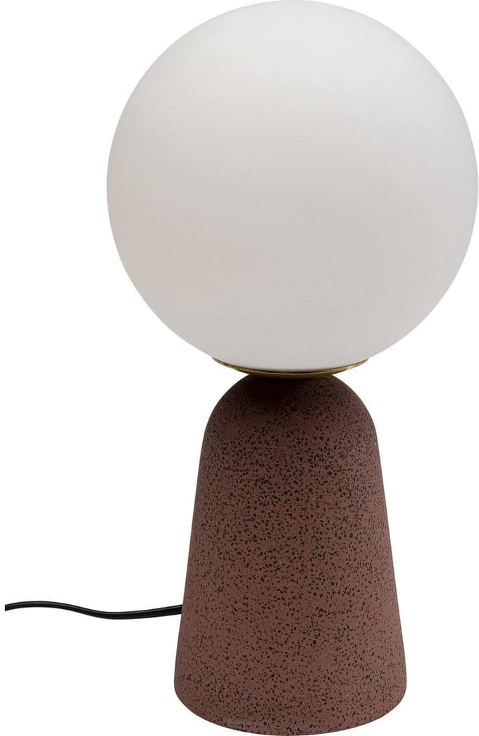 Kare Design - Tafellamp Bollie - rood - H 31 cm