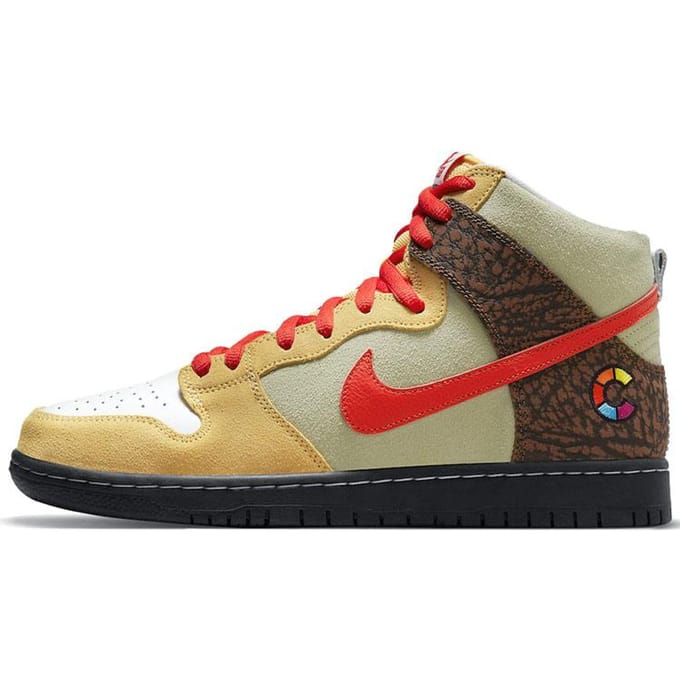 Color Skates x Nike Dunk High SB 'Kebab and Destroy' 43