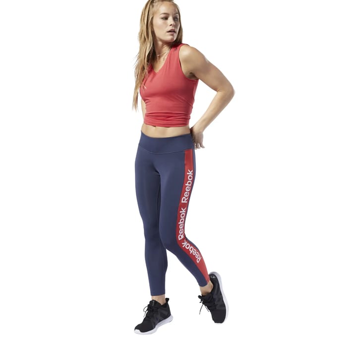 Leggings voor dames Reebok Linear Logo Essentials