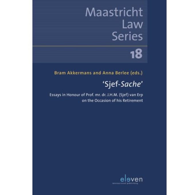 'Sjef-Sache' - Maastricht Law Series