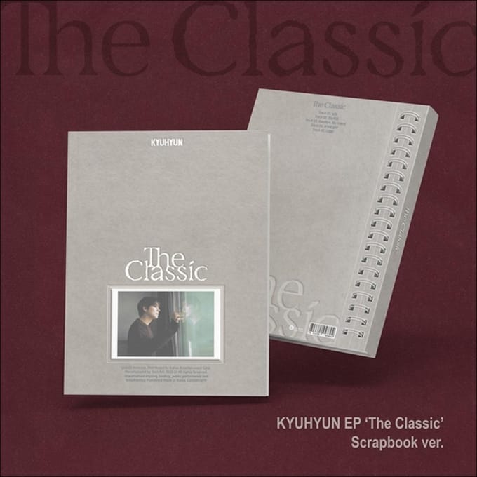 KYUHYUN(SUPER JUNIOR) [De Klassieker] Scrapbook versie. + Gratis geschenk 1EA gray