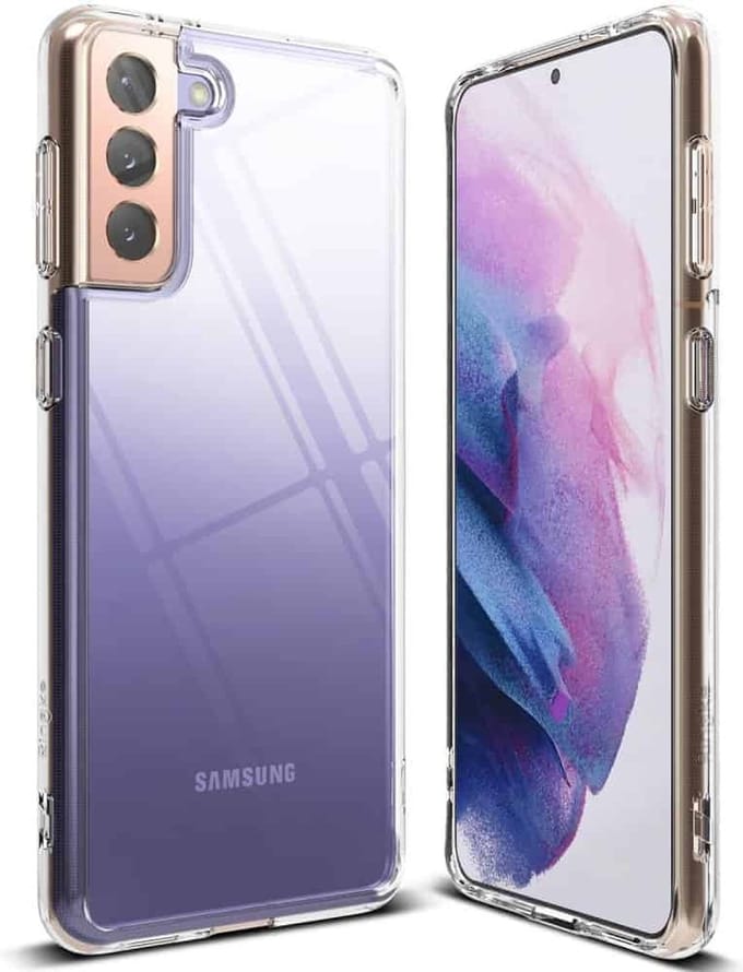 Ringke Fusion Backcase hoesje Geschikt Voor Samsung S21 Plus Transparant