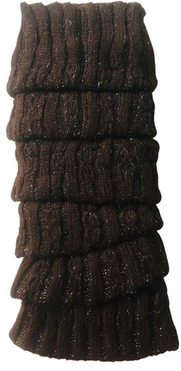 Modieuze Warme Beenwarmers / Sleever / Legwarmer | Beenwarmer | One Size - Bruin