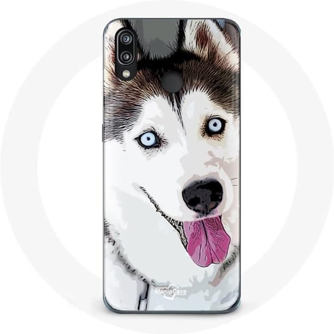 Coque - Husky - Huawei P20 Lite - Souple - Blanc - Mixte blanc