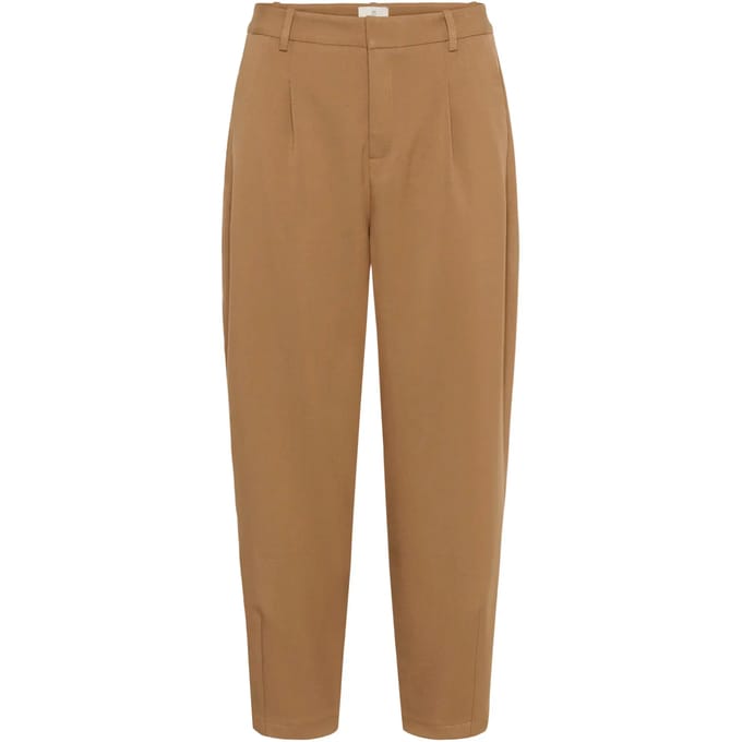 Vrouwelijke cropped chino broek KAFFE Merle