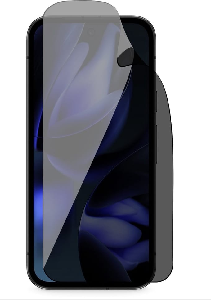 Privacy Screenprotector geschikt voor Google Pixel 9a - 1x FlexGuard Screen Protector