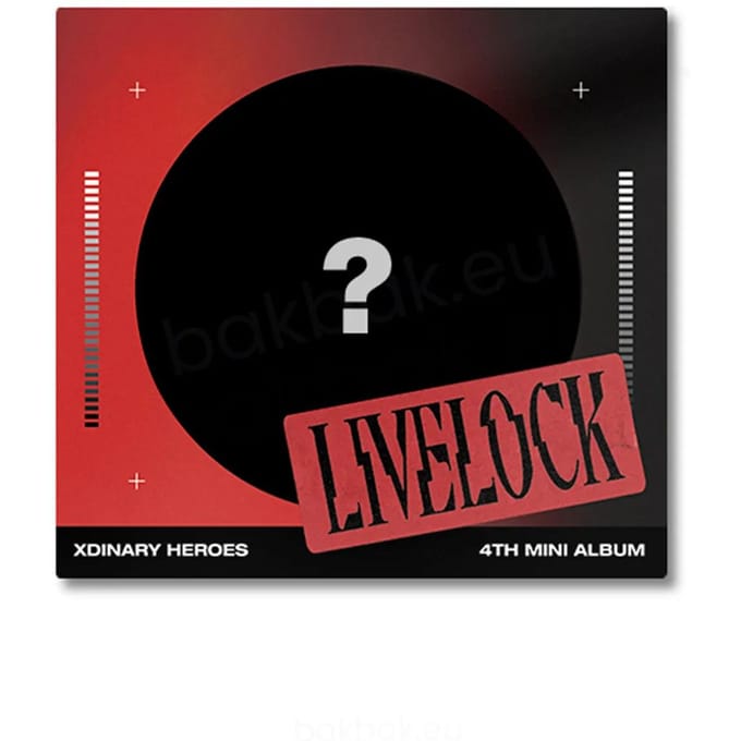 Album Xdinary Heroes - [Livelock] 4e Mini DIGIPACK Red