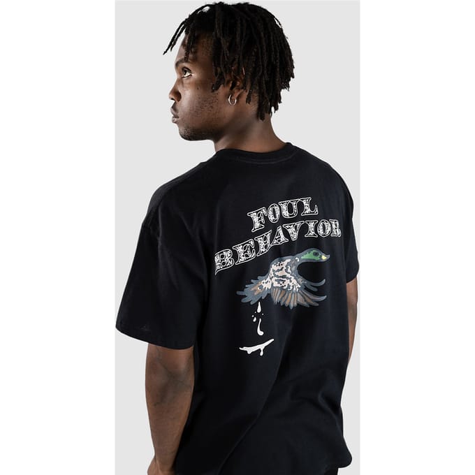 Dravus Foul Behavior T-Shirt zwart