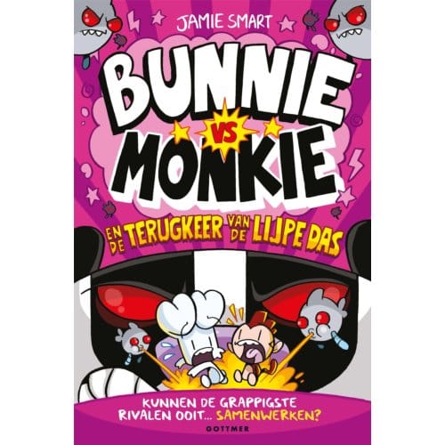 Bunnie Vs Monkie En De Terugkeer Van De Lijpe Das - Bunnie Vs Monkie - Jamie Smart