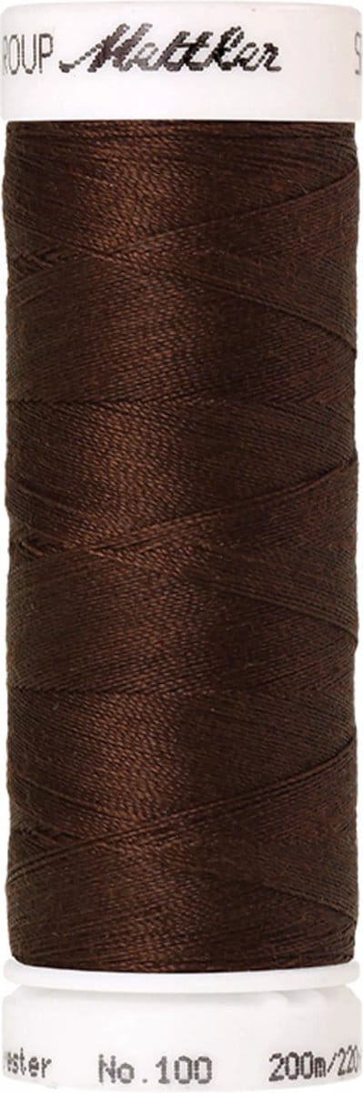 Amann Mettler Seralon Naaigaren – Redwood (0263) – 200 m – No. 100 – 100% Polyester – Per Stuk