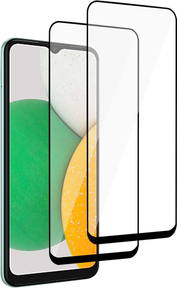 2x Screenprotector geschikt voor Samsung A03 Core – Full Screen Protector Tempered Glass