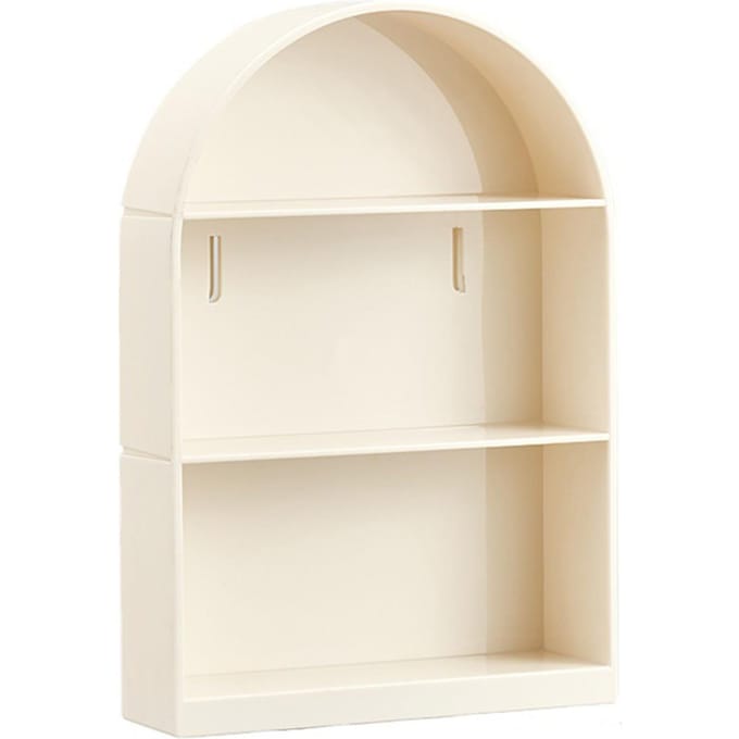 Wandgemonteerde Vitrine Blind Box Figuren Display Case Handwerk Opbergdisplayrek Stofdicht white